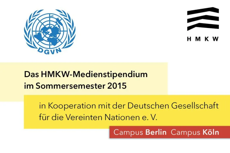 HMKW vergibt Medienstipendium Bild: HMKW vergibt Medienstipendium