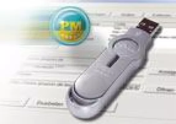 Bild: Gedächtnis für die Hosentasche: CM-Stick lernt erstmals Passwörter