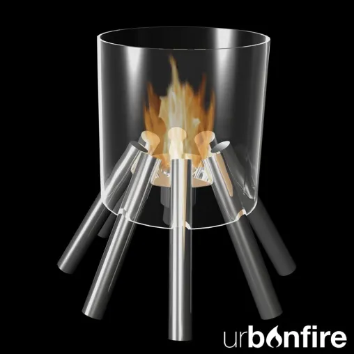Bild: urBonfire Gel-Feuerstelle - Lagerfeuerromantik für das (grüne) Wohnzimmer....