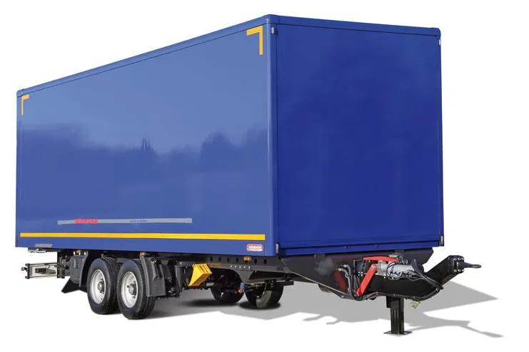 Bild: Die neuen Speditionsanhänger für die Transportbranche
