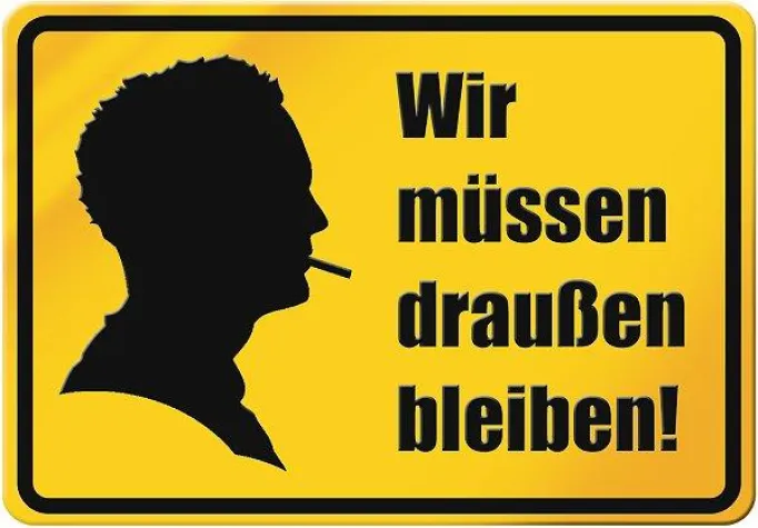 Wir müssen draußen bleiben - Pro und Contra Rauchverbot Bild: Wir müssen draußen bleiben - Pro und Contra Rauchverbot