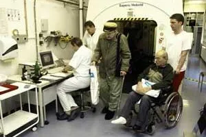 Bild: Therapie in der Druckkammer
