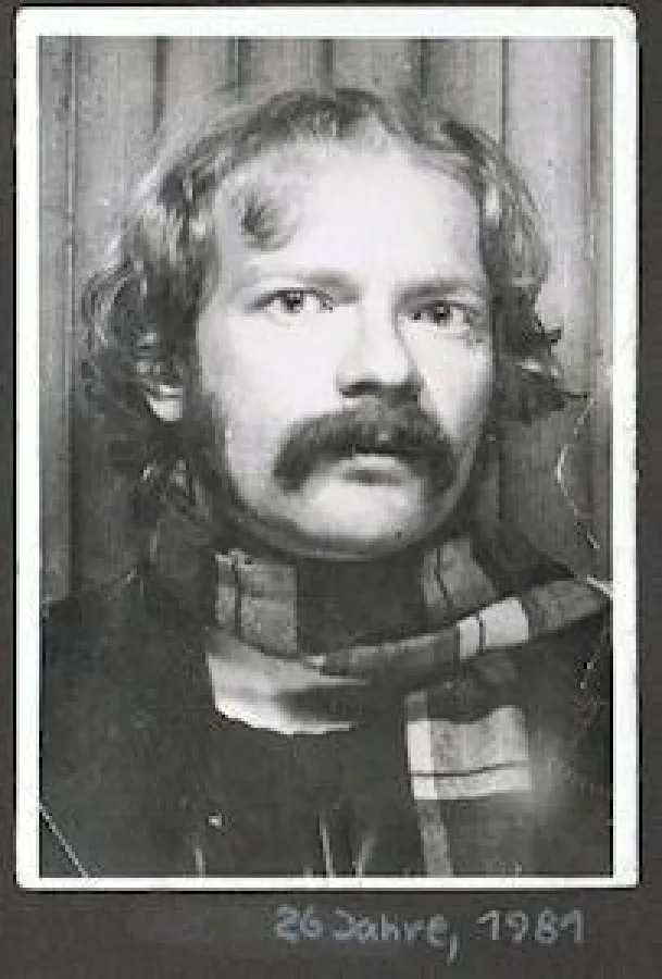 Student und Unternehmensmitbegründer Peter Forscht im Jahr 1981