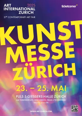 Bild: Die 27. Kunstmesse Zürich im Mai 2025 - ein Muss für alle Kunstinteressierten.
