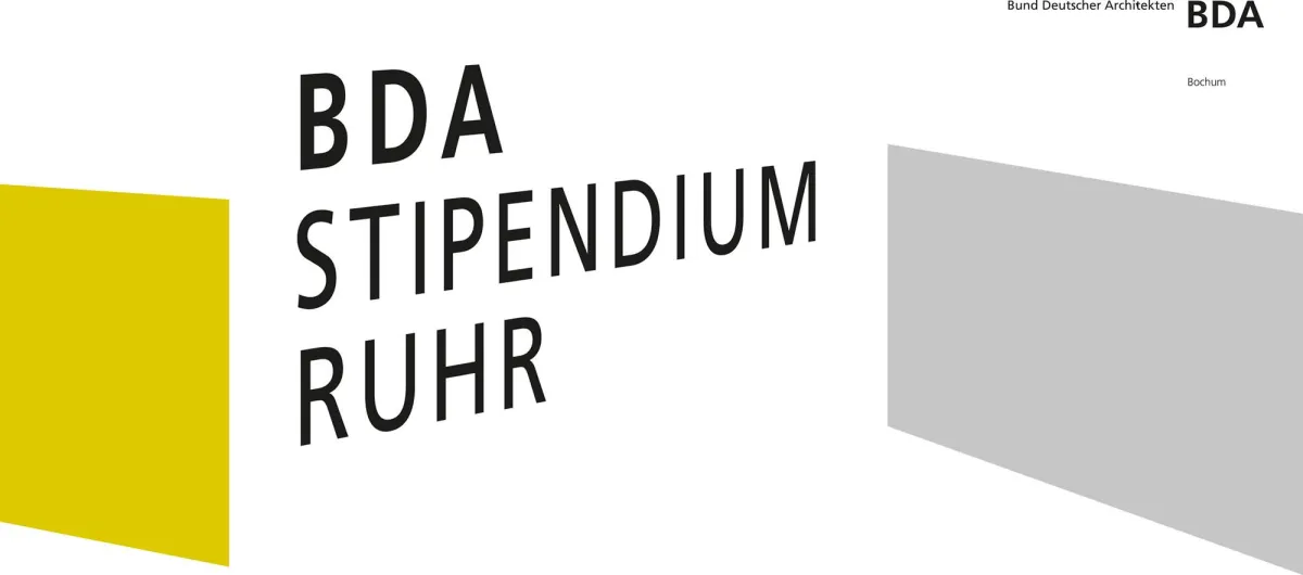BDA STIPENDIUM RUHR fördert Bochumer Studierende der Architektur