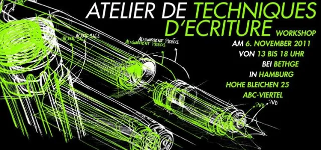 Bild: Atelier de Techniques d’Ecriture bei Bethge Hamburg
