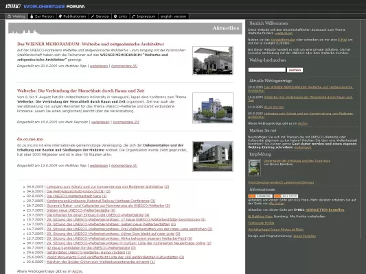 Bild: Weltweiter Informationsaustausch zum Thema UNESCO-Welterbe