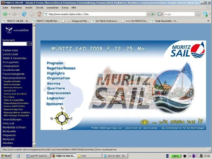 Müritz Sail 2008 bietet wieder ein erlebnisreiches Wochenende zu Beginn der Urlaubssaison an der Müritz Bild: Müritz Sail 2008 bietet wieder ein erlebnisreiches Wochenende zu Beginn der Urlaubssaison an der Müritz