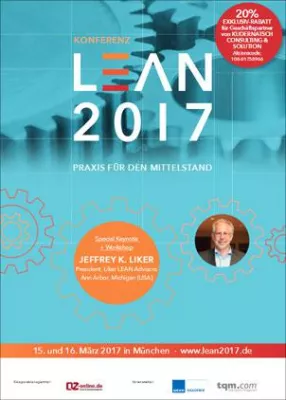 Bild: Lean Management Konferenz in München: Top-Speaker Jeffrey K. Liker