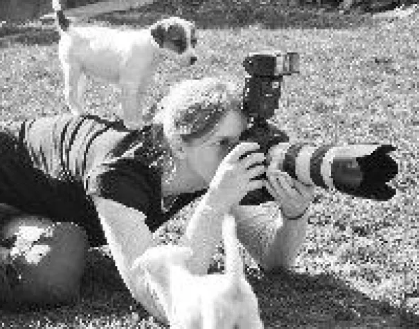 Bild: Fotografin mit Herz für Tiere