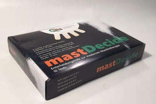 Neuer Mastitisschnelltest zur selektiven Mastitistherapie Bild: Neuer Mastitisschnelltest zur selektiven Mastitistherapie