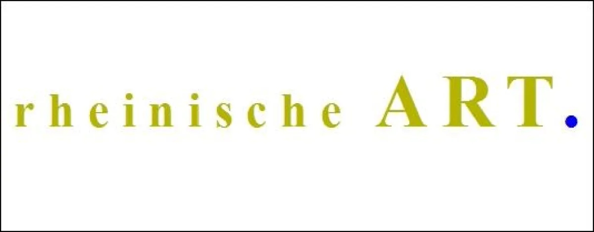 Signet des neuen Mediums rheinische ART.