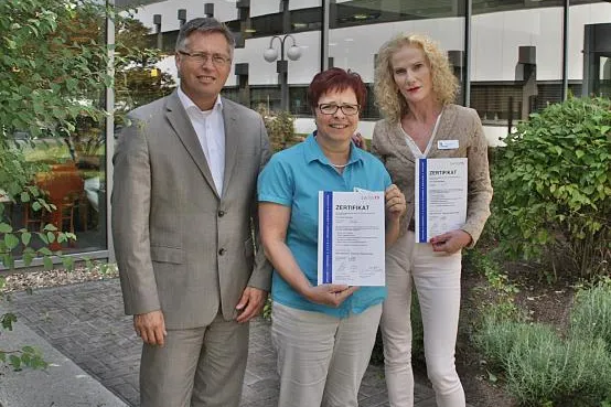 Bild: Kreiskrankenhaus Saarburg eines der ersten Krankenhäuser mit zwei zertifizierten Klinischen Risikomanagern