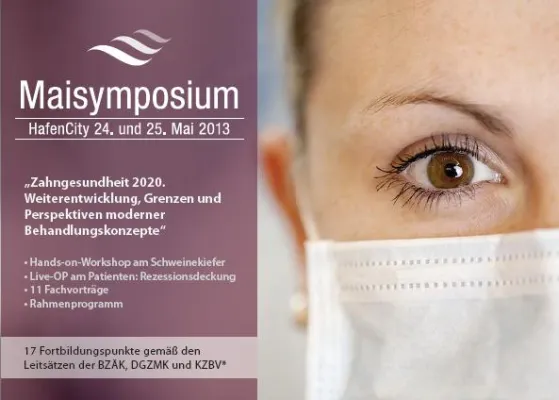 Bild: Dental-Fach- und Fortbildungsveranstaltung „Maisymposium 2013“ in der HafenCity Hamburg