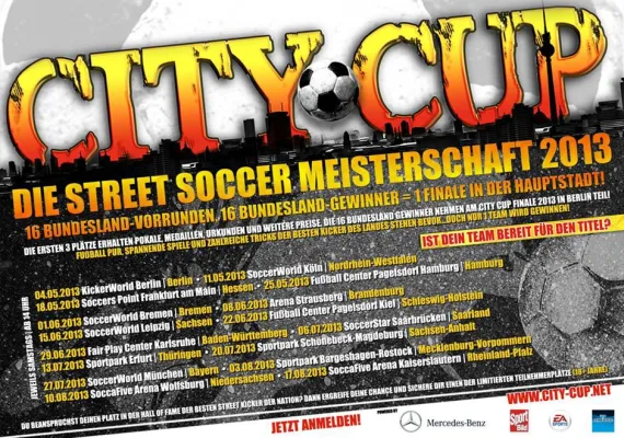 Bild: CITY CUP - Die Street Soccer Meisterschaft 2013