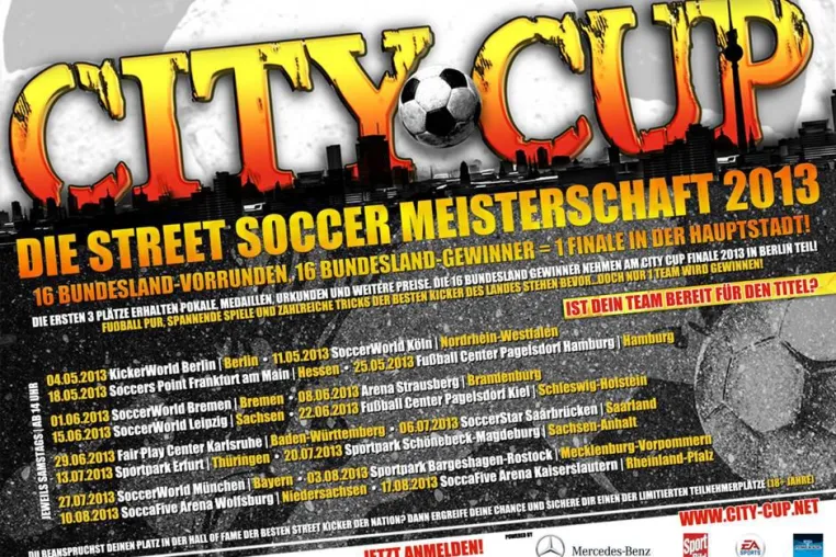 Bild: CITY CUP - Die Street Soccer Meisterschaft 2013