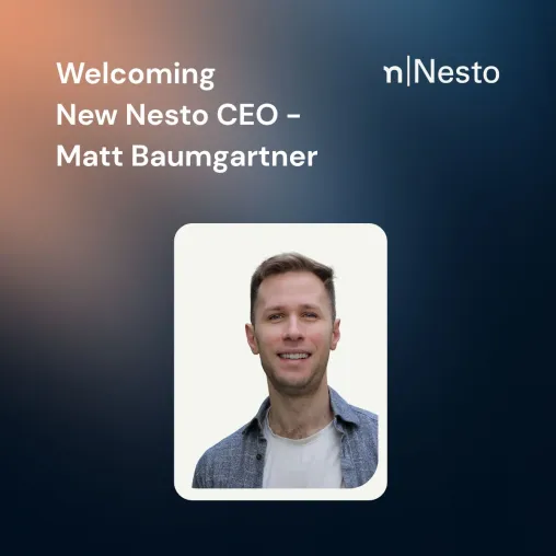 Nesto ernennt Matt Baumgartner zum CEO Bild: Nesto ernennt Matt Baumgartner zum CEO