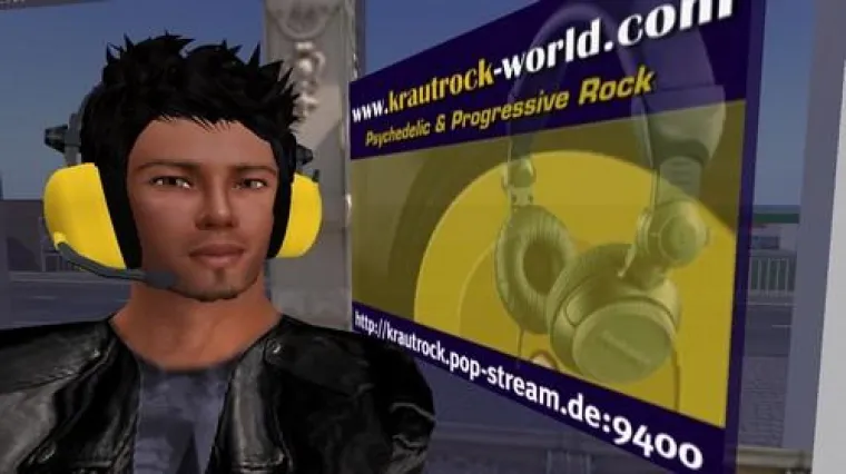 Bild: Krautrock-World erweitert Angebot mit Second Life Radio