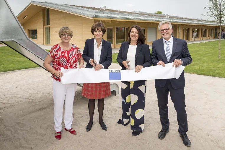 TRUMPF eröffnet Firmenkindertagesstätte Bild: TRUMPF eröffnet Firmenkindertagesstätte