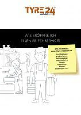 Bild: Reifenhändler werden im Haupt- oder Nebengewerbe - So geht's!