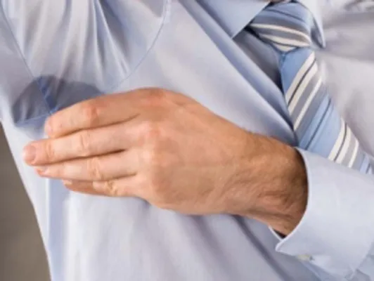 Bild: Was tun gegen übermäßiges Schwitzen? (Hyperhidrosis)