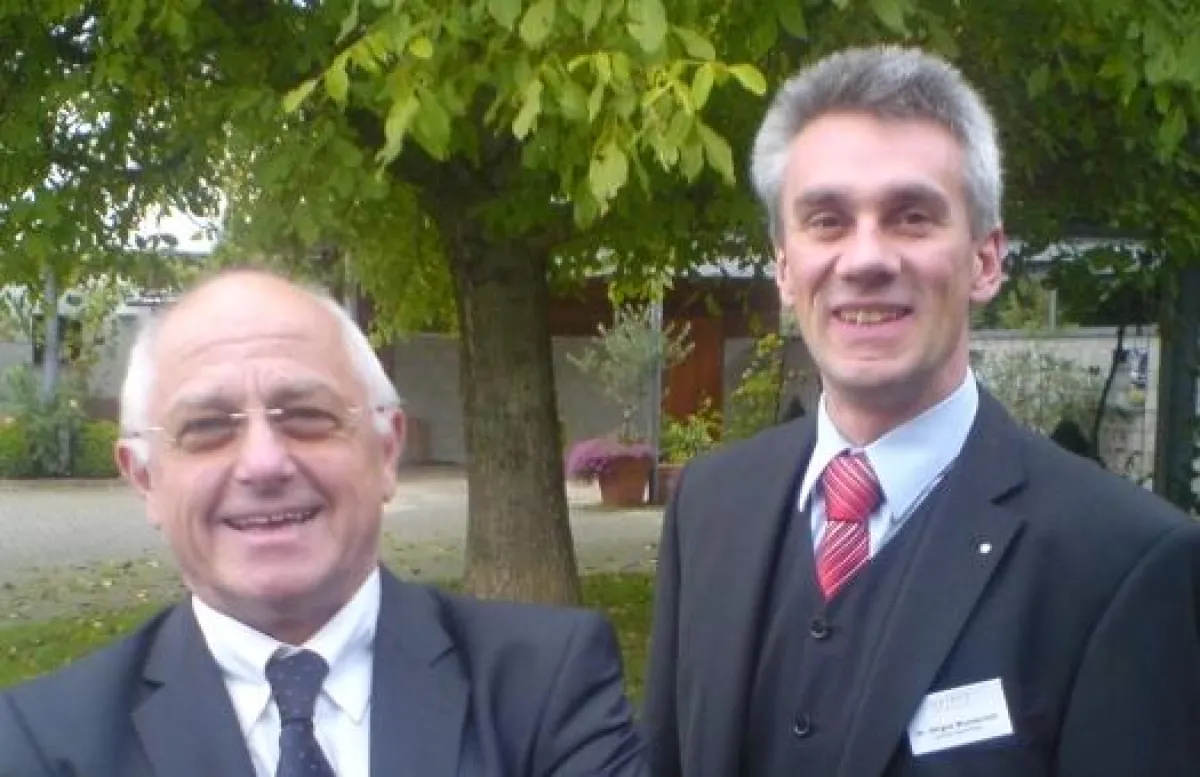 Erich Norbert Detroy und Dr. Jürgen Wunderlich