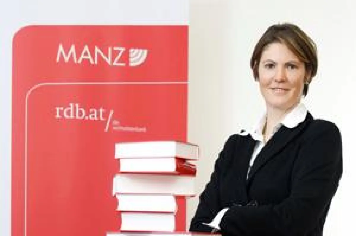 Mag. Susanne Stein-Dichtl, geschäftsführende Gesellschafterin der Manz'schen Verlags- und Universitätsbuchhandlung GmbH (Fotostudio Huger)