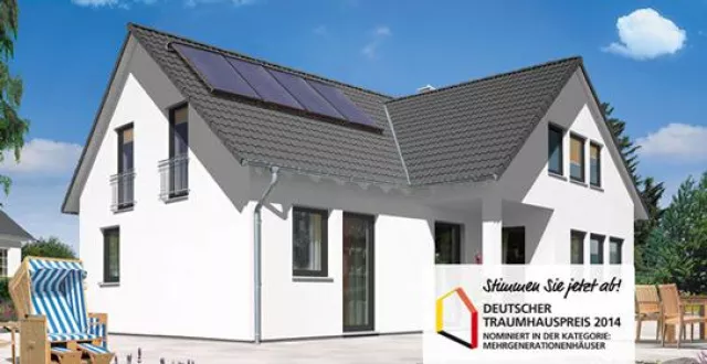 Bild: Sparen beim Hausbau: Mehrgenerationenhaus bietet finanzielle Vorteile
