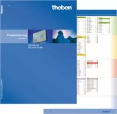 Bild: Theben AG präsentiert sich mit neuer Webseite, Gesamtkatalog und Preisliste