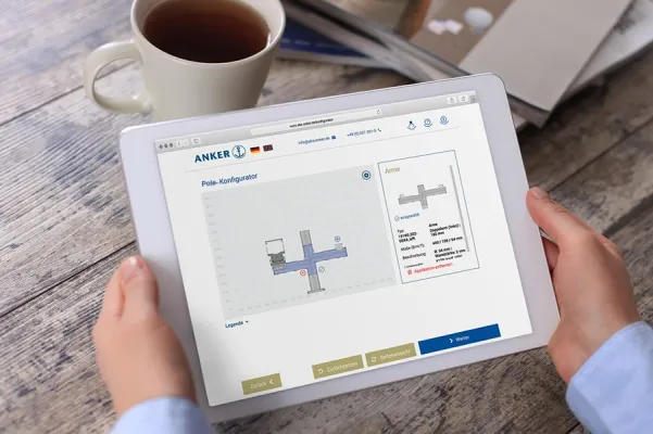 Bild: Flexibilität 4.0: Pole-Konfigurator von ANKER bietet über 566 Billionen Konfigurationen