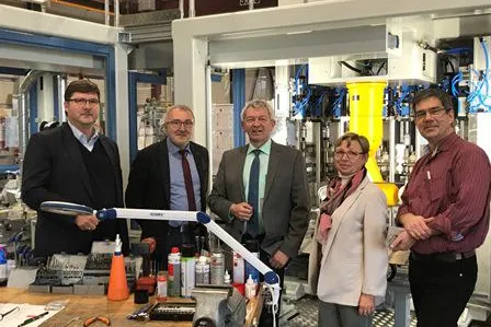 Landrat zu Besuch bei der INKA System GmbH Bild: Landrat zu Besuch bei der INKA System GmbH