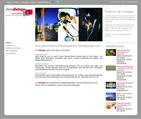 Bild: fotodialoge.com - die deutschlandweite Fotoakademie ist online