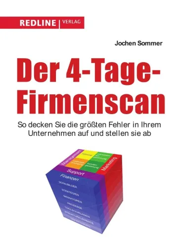 Bild: Neuerscheinung "Der 4-Tage-Firmenscan" von Dr. Jochen Sommer
