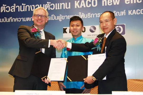 Bild: Thailand ist die neue Drehscheibe für das APAC-Geschäft der KACO new energy