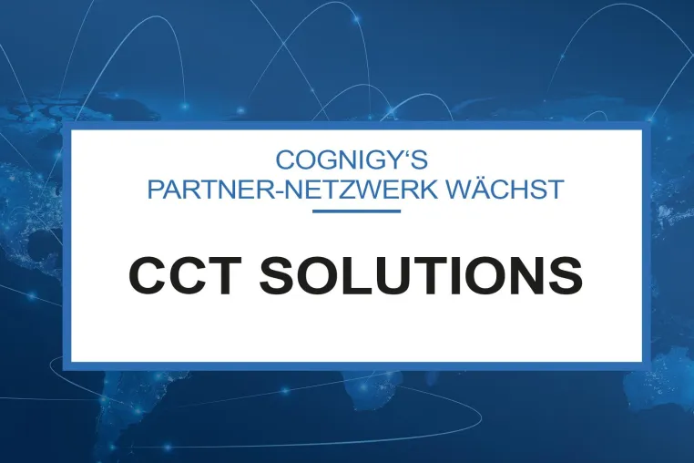 Bild: Cognigy erhöht Kompetenz für Customer Engagement Strategien mit CCT Solutions als neuen Umsetzungspartner
