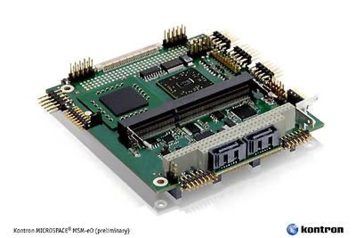Der neue PC/104-Plus Single Board Computer Kontron MICROSPACE MSM-eO