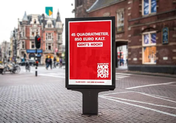 Bild: Neue Kampagne: MOPO zeigt „Klare Kante - aus Liebe zu Hamburg“