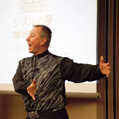 Bild: Network-Ikone Tom Mower sen. auf Europatour