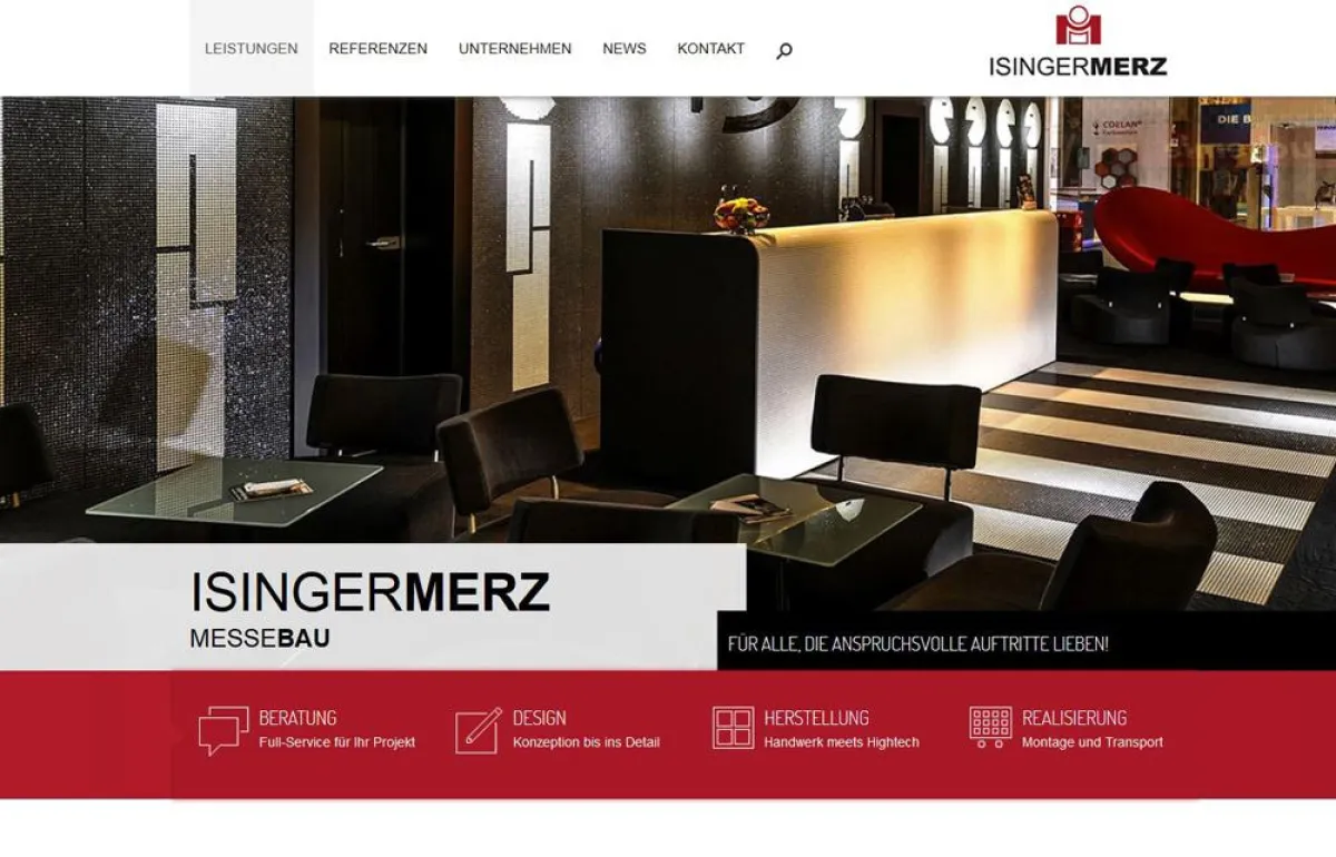 Neue Isinger + Merz Website ist online