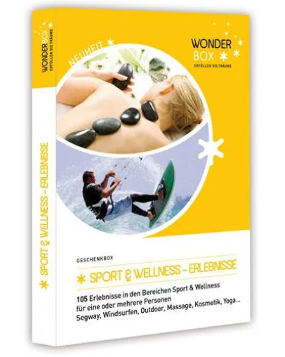 Erlebnis-Geschenkboxen für den deutschen Markt Bild: Erlebnis-Geschenkboxen für den deutschen Markt