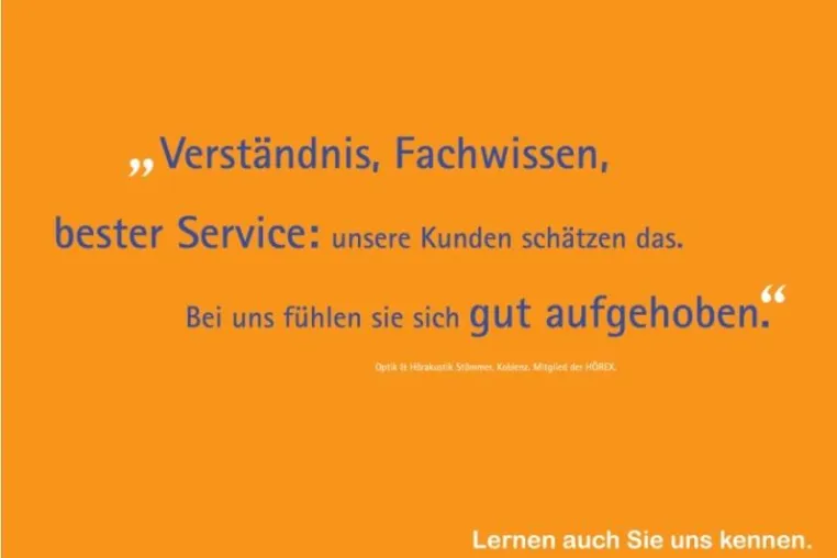 Bild: HÖREX Hör-Experten empfehlen sich: Akustiker-Gemeinschaft bietet Mitgliedern attraktive Image-Kampagne