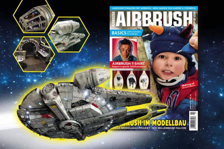 Millennium Falcon: Ein Modellbau-Traum für Star Wars Fans Bild: Millennium Falcon: Ein Modellbau-Traum für Star Wars Fans