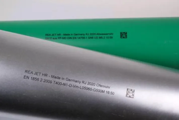REA JET auf der Messe Tube: Jedes Rohr ein Einzelstück Bild: REA JET auf der Messe Tube: Jedes Rohr ein Einzelstück