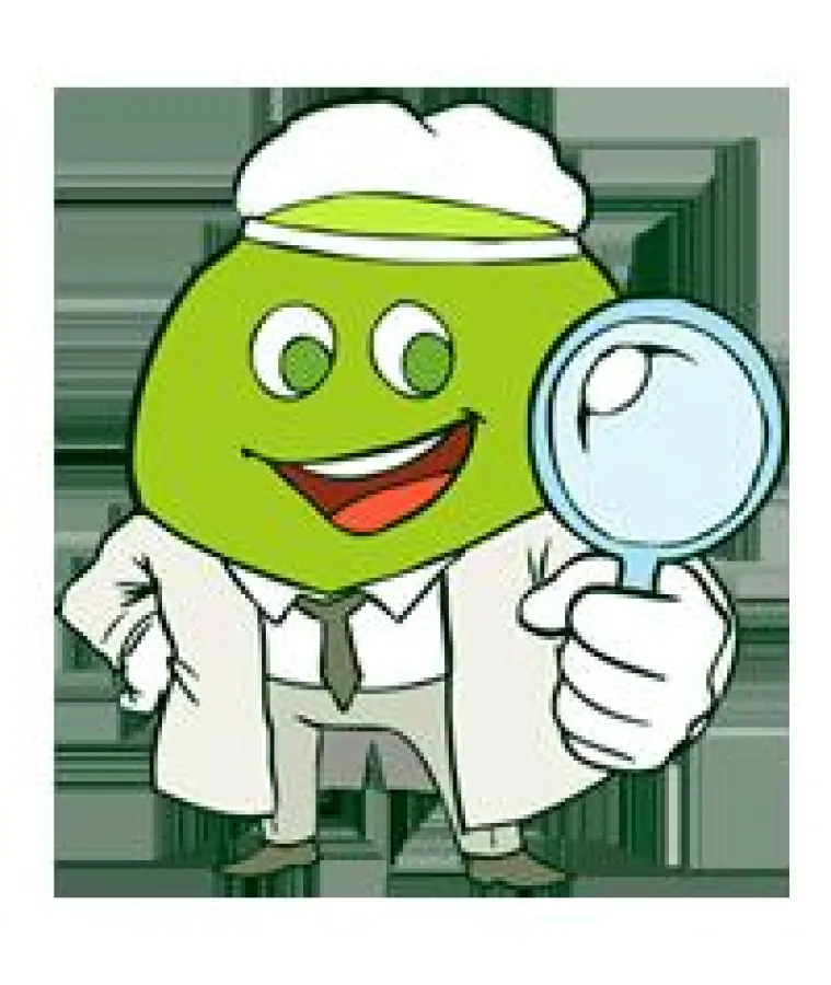 Hygiene-Smiley Maskottchen