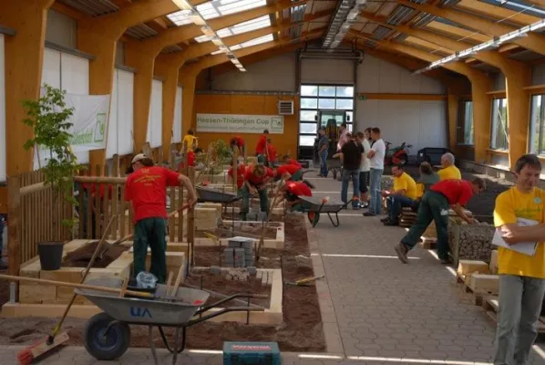 Bild: Hessen-Thüringen Cup 2010: Berufswettbewerb der Landschaftsgärtner-Auszubildenden aus Hessen und Thüringen