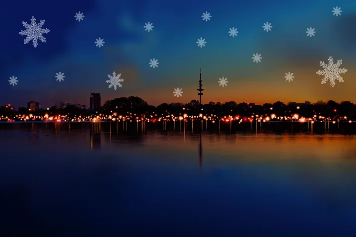 Bild: 21 Million Lights – Licht und Gesang an der Außenalster