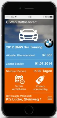 Schon wieder Wartungstermin? Mit drive360 hätte dein Auto dich rechtzeitig gewarnt Bild: Schon wieder Wartungstermin? Mit drive360 hätte dein Auto dich rechtzeitig gewarnt