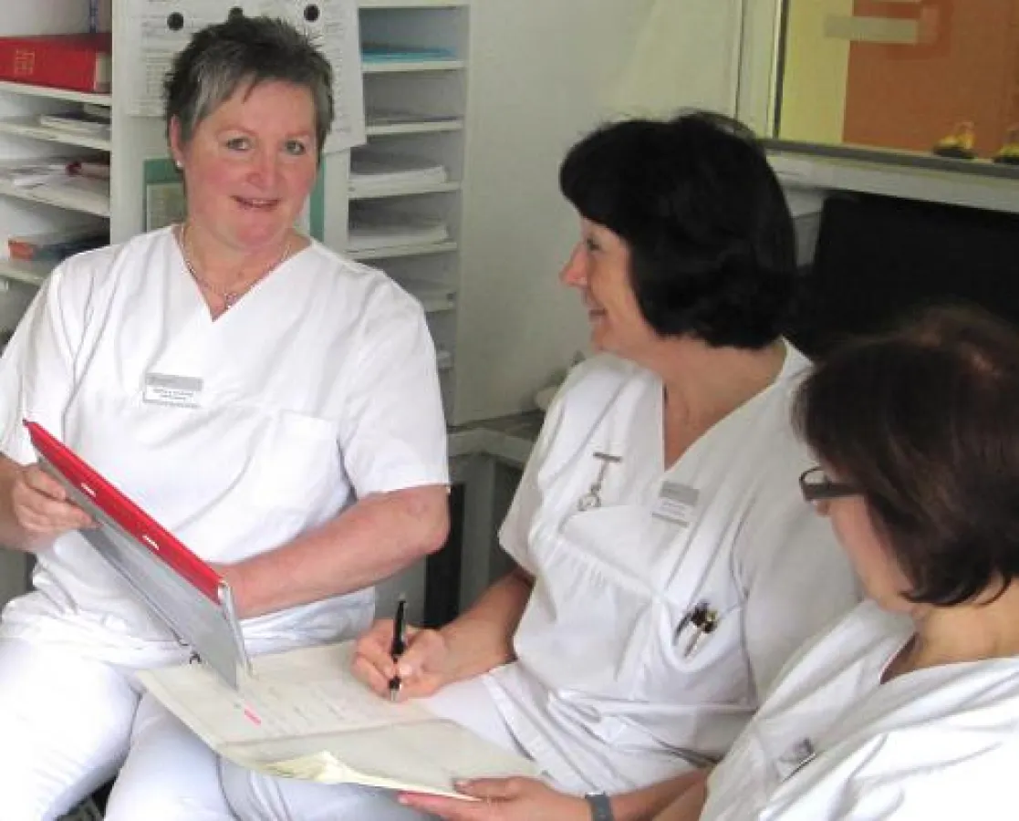 Barbara Alrubeay und ihr Team sorgen für familiäres Ambiente und professionelle Pflege