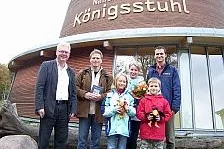 1.000.000 Besucher im Nationalpark-Zentrum KÖNIGSSTUHL Bild: 1.000.000 Besucher im Nationalpark-Zentrum KÖNIGSSTUHL