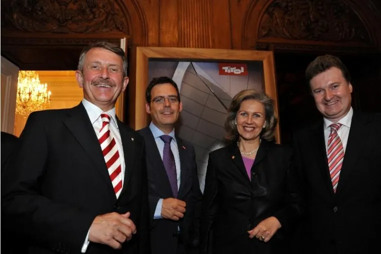 Bild: Wirtschaftsstandort Tirol wirbt in Frankfurt